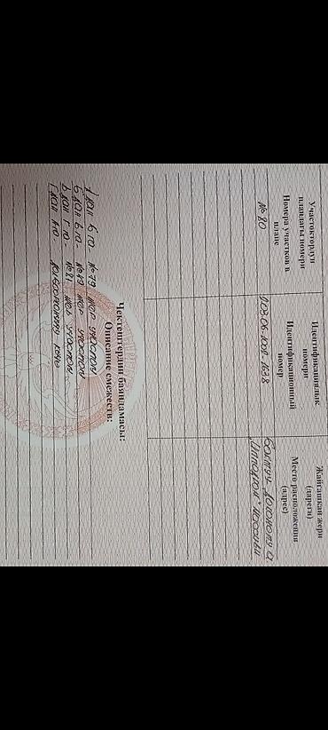 Жер тилкелерин сатуу: 6 соток, Курулуш, Кызыл китеп — 4