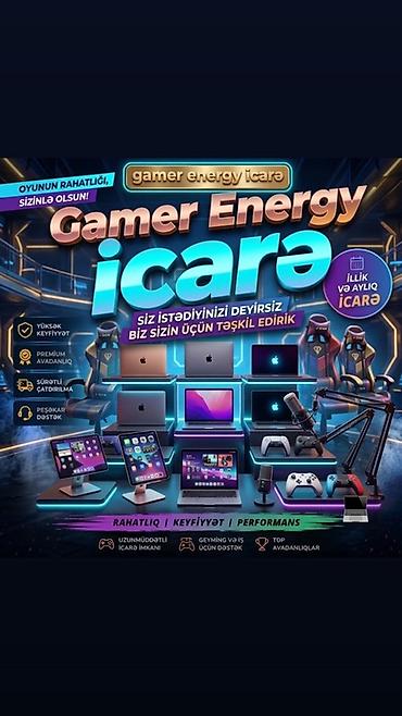 efootbal: Gamer Energy – İcarə Xidməti - Depozitsiz icarə seçimi Ən asan — 1