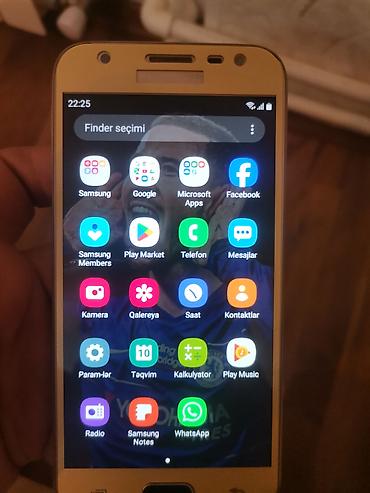 galaxy j3: Samsung Galaxy J3 2017, 16 GB, rəng - Qızılı, İki sim kartlı — 2