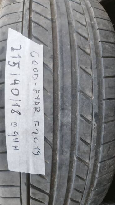 Шины: Шины 215 / 40 / R 18, Лето, Б/у, 1 шт, Легковые, Япония, GoodYear