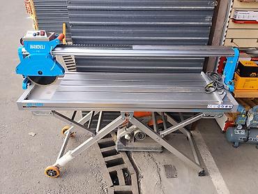 Камнерез электрический WANDELI QZ-1200 на стойке-подставке. Основные