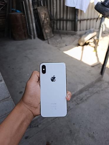 iphone 12 mini: IPhone X, Б/у, 256 ГБ, Серебристый, 78 % — 1