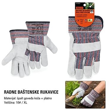 KMT Kraft papir rukavice 9368963-A Radne baštenske rukavice izrađene