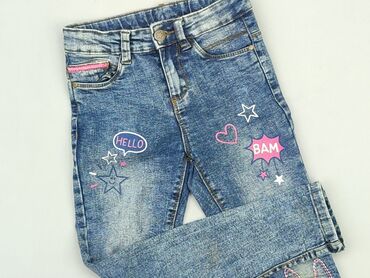 4f buty dziecięce: Jeans, Little kids, 8 years, 128, condition - Very good