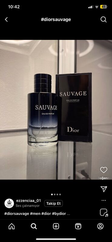 dior sauvage qiymeti sabina: Dior Sauvage 100 ml arginal hediyyedir real alicilar narahat elesin