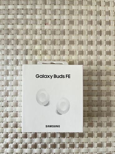 samsung nauşnik: Samsung Buds FE White Orginal, Yenidir, Qutusu açılmayıb. Bluetooth