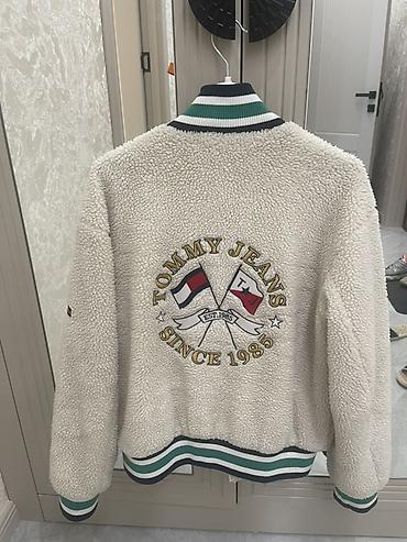 tommy hilfiger kurtka: Tommy Jeans kişi/junior sherpa bomber gödəkçəsi - Material: yumşaq — 4