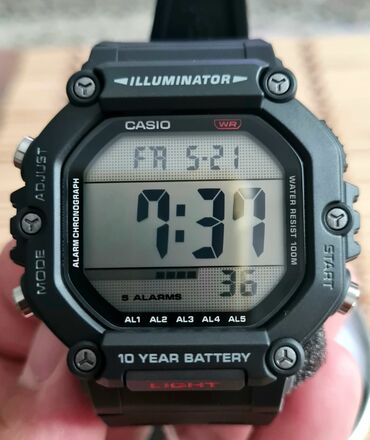 Qol saatları: Yeni, Qol saatı, Casio, rəng - Göy — 19