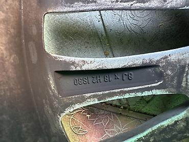 м рул: Куйма Дисктер R 18 BMW, Комплект, тешиктери - 5, Колдонулган — 2