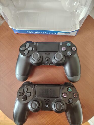 irşad electronics ps4: Ps4 slim satılır ideal vəziyyətdə 2 pultla(biri original) pes 2019, 1