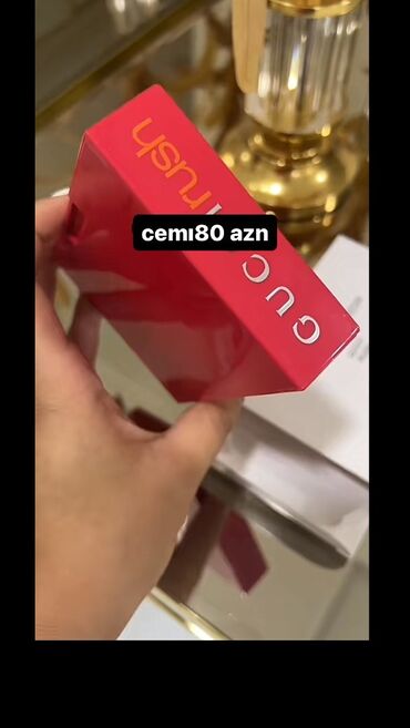 Qəlyan, vayp və aksesuarları: Her nov parfum original testerler 100 azn yox 70 azn endirimi