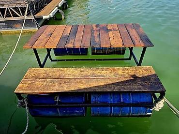 Ostali nameštaj: PREDIVAN SET NA VODI ZA POTPUNI UZITAK I ODMOR | Predivan sto sa — 3