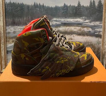 Кроссовки и спортивная обувь: Adidas x Jeremy Scott Wings 1.0 “Camo” 2011 -Размер: 43 -Состояние