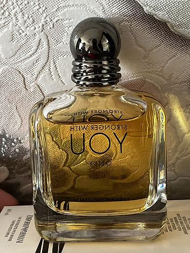 stronger: Emporio Armani Stronger With You Only — мужская туалетная вода (Eau de — 2
