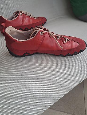 Patike: ECCO kožne patike – crvene - Brend: ECCO - Model: niskoprofilne — 12