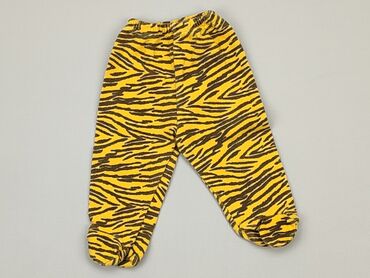 legginsy żółte: Sweatpants, 0-3 months, condition - Good