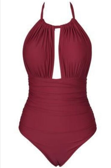 helanke xxl: 2XL (EU 44), Lycra, Single-colored, color - Burgundy