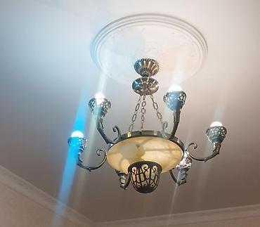 lüstür qiymetleri: Çılçıraq, 6 lampa, Metal — 3