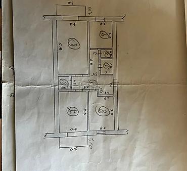 Продажа квартир: 3 комнаты, 72 м², 105 серия, 3 этаж — 5