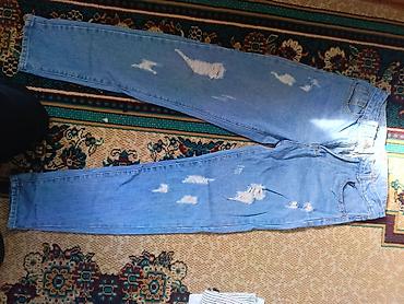 Джинсы: Набор женских/джинсов, 4 пары. 1) Темно-синие классические брюки: - — 13