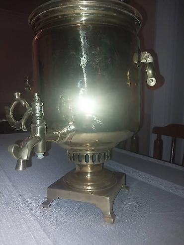 bit bazarı samovar: Samovar 1870-ci il Çar dövrünə aid,Medallidi 10 litr su tutumu — 2