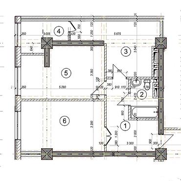 лебединовке: 2 комнаты, 70 м², Элитка, 12 этаж, ПСО (под самоотделку) — 3
