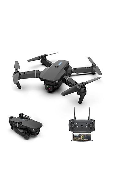 fiber optic internet modem: Qatlanan mini dron – Yeni e88 pro,pult ilə, çox ucuz qiymətə — 3
