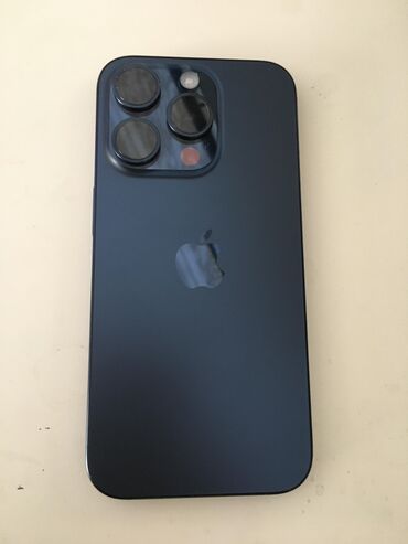 iphone x işlenmiş qiymeti: IPhone 15 Pro, 256 GB, Blue Titanium, Zəmanət