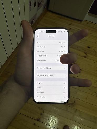 iphone 15 2 el: IPhone 15, 128 GB, Qara, Face ID — 4