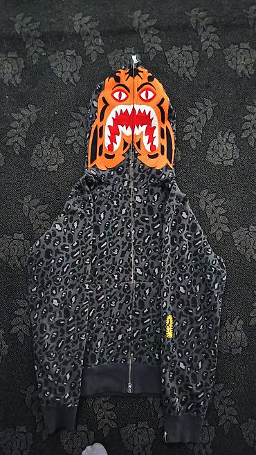 личный: Толстовка Bape tiger leopard 1/🇰🇬 очень редкая модель в хорошем — 1