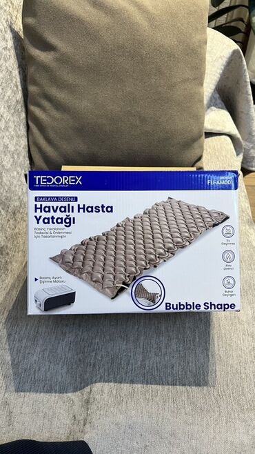 Другие медицинские товары: Tədorex Havalı Hasta Yatağı (Anti-Decubitus Air Mattress) – Bubble