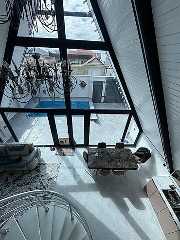 7 mikrorayon: A-frame (üçbucaq formalı) dizayna malik bağı evi – geniş həyət və — 4