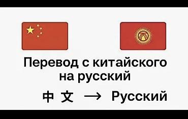 rx 2016: Услуги переводчика, Китайский — 1