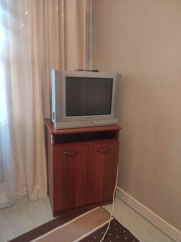 плоский экран телевизор: Телевизор Sony Trinitron (кинескопный) с тумбой под ТВ. - Диагональ