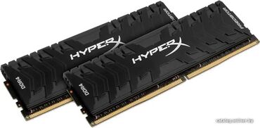 корпусь для пк: Оперативная память, Б/у, HyperX, 16 ГБ, DDR4, Для ПК