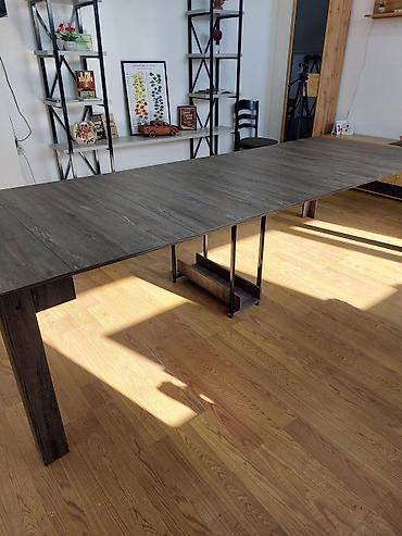 Столы-трансформеры: 3 метровый стол трансформер. Длина от 48 см до 3 метра. Ширина 90, 100 — 3