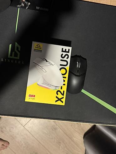 komputer aksesuar: Ziyoulang X2 Mouse – simsiz oyun siçanı - Ergonomik dizayn: sağ və — 2