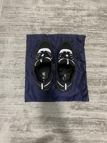 Мужские кроссовки, 41, Dior, Б/у, цвет - Черный, Самовывоз, Платная доставка