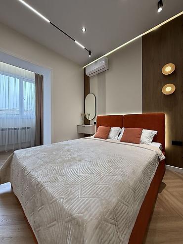 Посуточная аренда квартир: 1 комната, Душевая кабина, Постельное белье, Кондиционер — 17