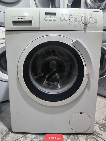 Paltaryuyan maşınlar: Paltaryuyan maşın Siemens, 6 kq, Avtomat, Qurutmasız, Kredit yoxdur — 5