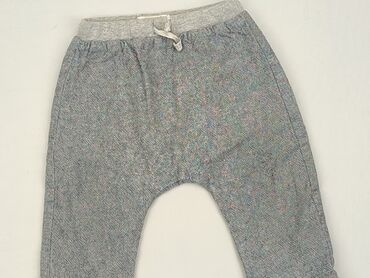 zara the slim boyfriend jeans: Spodnie dresowe, Zara, 9-12 m, stan - Zadowalający