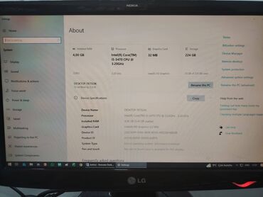 Masaüstü kompüterlər və iş stansiyaları: Masaüstü kompüterlər işləkdir. 6 ədəd PC, 6 ədəd monitor, 6 ədəd — 9
