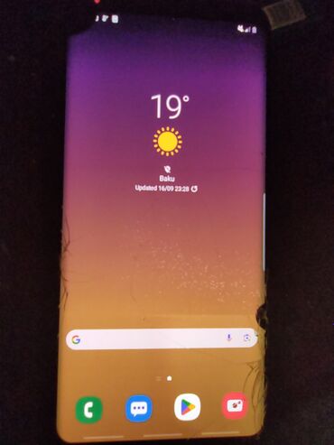 samsung i9070: Samsung Galaxy S8 Plus, 64 ГБ, цвет - Черный, Битый