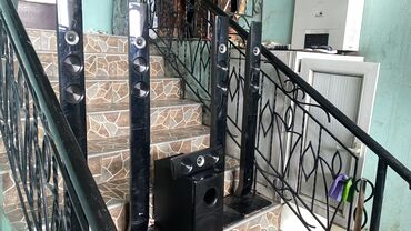 Mikrofonlar: İşlənmiş LG Kolonka, Növ - Ev kinoteatrı üçün, rəng - Qara
