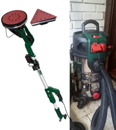 Ostali molersko građevinski alati i oprema: Iznajmljivanje parkside žirafe i usisivača za šmirglanje zidova na lalafo.rs — 1 Ostali molersko građevinski alati i oprema: Iznajmljivanje parkside žirafe i usisivača za šmirglanje zidova — 1