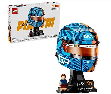 mclaren: McLaren Mastercard F1 Team Oscar Piastri Helmet – LEGO - Rəsmi — 1