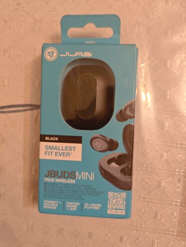 Mikrofonlar: Yeni Simsiz (Bluetooth) Qulaqcıqlar, rəng - Qara