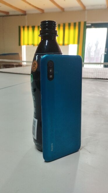 телефоны айфон бу: Xiaomi, Redmi 9A, Б/у, 32 ГБ, цвет - Голубой, 2 SIM
