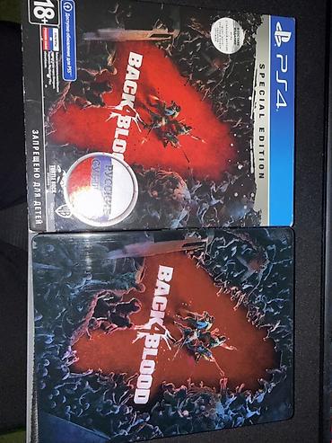 Back 4 Blood STEELBOOK– PS4 Special Edition (Blu‑ray disk) İdeal