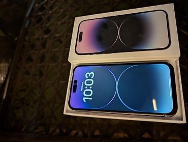 Уюлдук телефондор жана аксессуарлар: IPhone 14 Pro, Колдонулган, 128 ГБ, Каптама, Куту, 100 % — 2